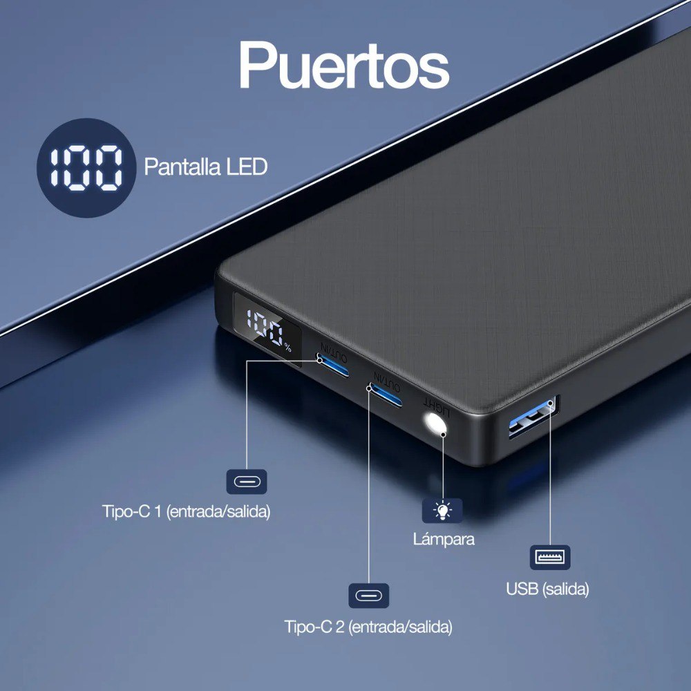 Power Bank Bateria Portatil 1hora Gar264