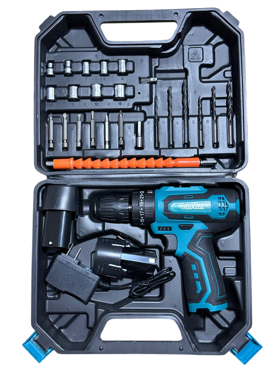 Gray helmet for bikers